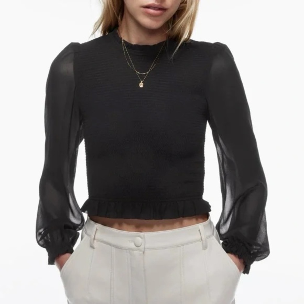 Aritzia Wilfred Tempest blouse